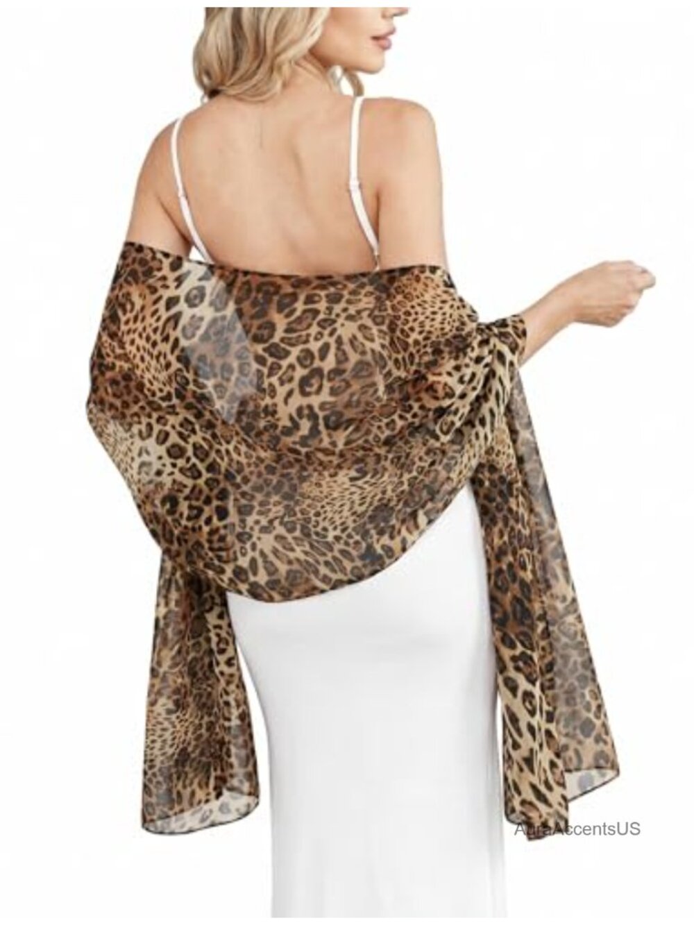 Chiffon Shawl Wrap Sheer Lightweight Scarf for Women, Versatile Pashmina